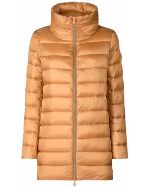 Save The Duck Lydia Puffer Jacket - Orange