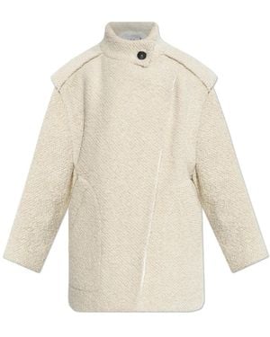 IRO Single-Breasted Coats - White