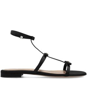 Gianvito Rossi Flat Sandals - Black