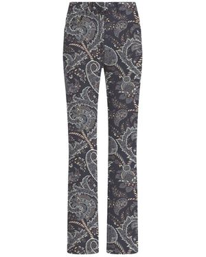 Etro Straight Trousers - Gris