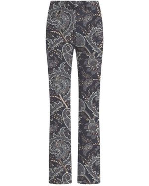 Etro Straight Trousers - Gris