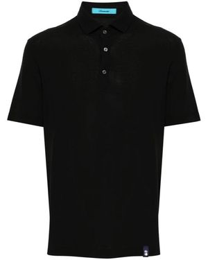 Drumohr Polo Shirts - Black
