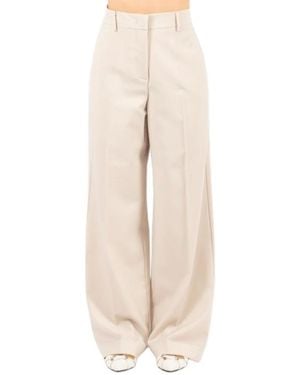 Weekend by Maxmara Wijde Broek - Naturel