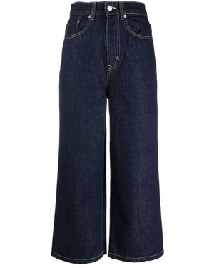 KENZO Cropped Jeans - Blue