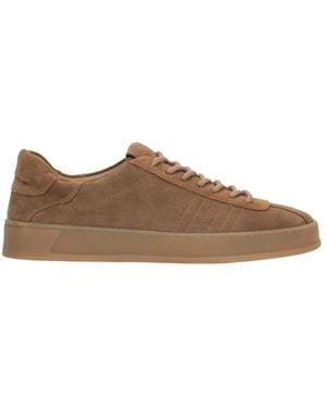 ESTRO Schoenen ,Bruin ,Leer Low-Top Sneakers