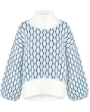Hèst Fam New Pattern Topper - Blauw