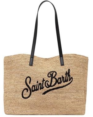 MC2 Saint Barth Raffia City Bag - Naturel