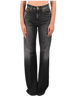 Dondup Straight Jeans - Negro