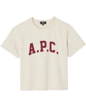 A.P.C. T-Shirts - White
