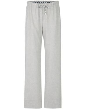 Marc Cain Straight Trousers - Grijs