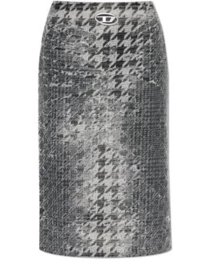 DIESEL Midi Skirts - Gray