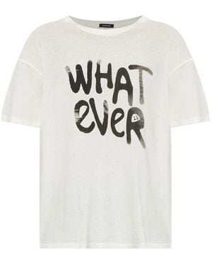 R13 T-Shirt Mit Print - Weiß