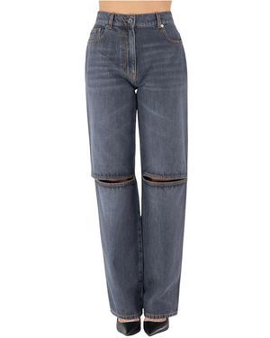JW Anderson Cut Out Jeans - Blauw