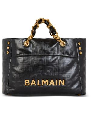 Balmain Tote Bags - Nero