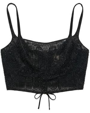 Ermanno Scervino Sleeveless Tops - Negro