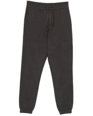 Saint Laurent Broeken ,Grijs ,Katoen Joggingbroek - Zwart