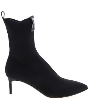 Moschino Heeled Boots - Blue
