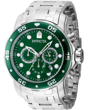INVICTA WATCH Chronograph edelstahl analoguhr - Grün