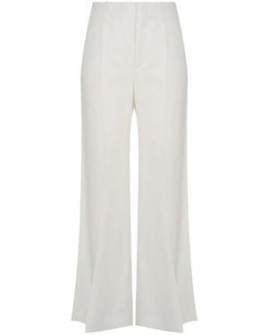 Chloé Wide Trousers - White