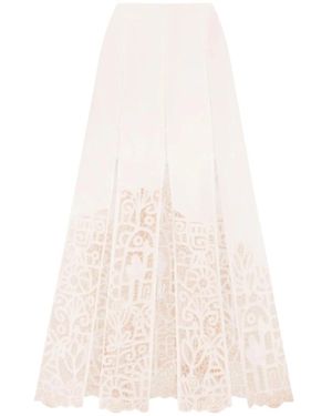 ALÉMAIS Maxi Skirts - Weiß