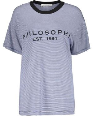 Philosophy Di Lorenzo Serafini T-Shirts - Blue