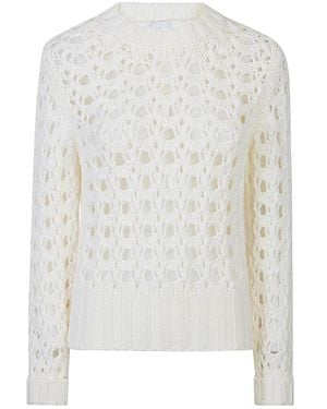 Eleventy Round-Neck Knitwear - Wit
