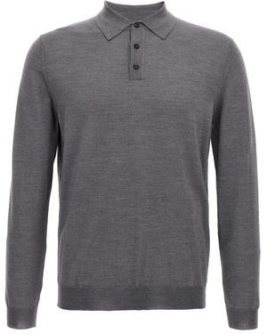 Zanone Polo Shirts - Grey
