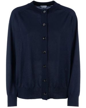 Bottega Veneta Cardigans - Azul