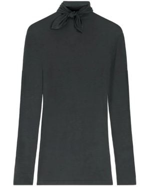 Lemaire Long Sleeve Tops - Zwart