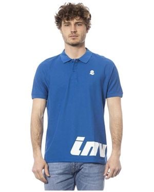 INVICTA WATCH Tops ,Blauw ,Katoen Polo Shirt Logo Detail