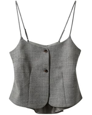 THE GARMENT Sleeveless Tops - Grey