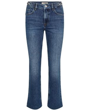 Mos Mosh Cropped Jeans - Blu