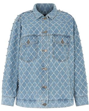 Pinko Denim Jackets - Blue