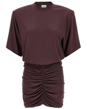 ANDAMANE Short Dresses - Purple