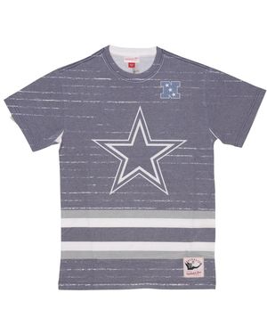 Mitchell & Ness T-Shirts - Blue