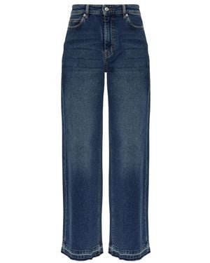 Zadig & Voltaire Wide Jeans - Azul