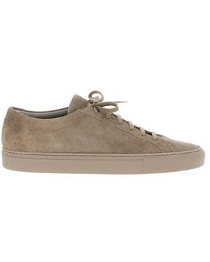 Common Projects Schoenen ,Leer Achilles Low Sneaker - Naturel