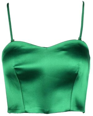 P.A.R.O.S.H. Sleeveless Tops - Green