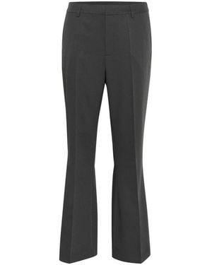 Kaffe Wide Trousers - Grey