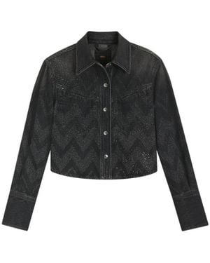 HUGO Denim Jackets - Black