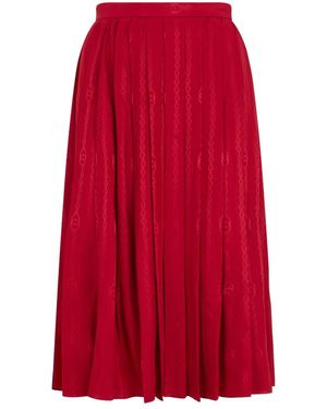 Gucci Midi Skirts - Red