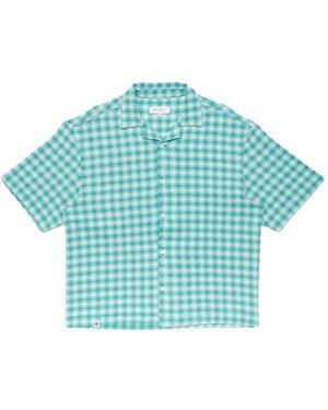 Edwin Short Sleeve Shirts - Blu