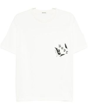 Bode T-Shirts - Blanco