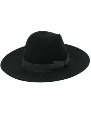 Borsalino Accessoires ,Zwart ,Wol Deva Wool Hat
