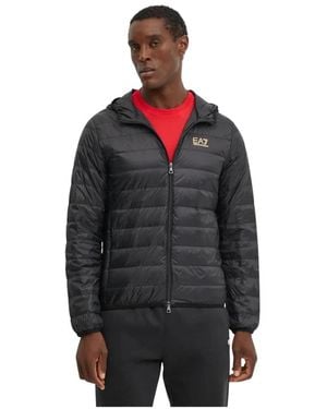 EA7 Daunenjacke - Schwarz