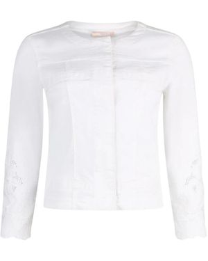 Liu Jo Denim Jackets - White