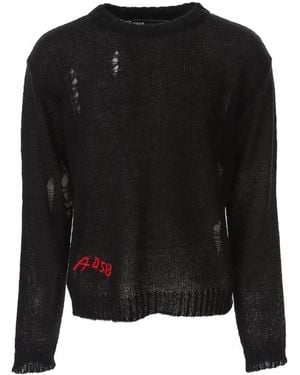 ANDERSSON BELL Round-Neck Knitwear - Black