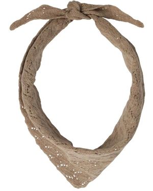Becksöndergaard Accessoires ,Wol Woona Opalia Scarf - Metallic