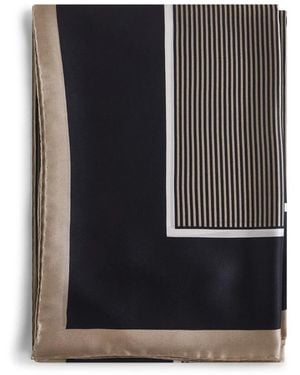 Saint Laurent Silky Scarves - Black