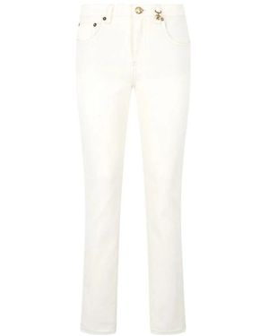 Roberto Cavalli Slim-Fit Jeans - White
